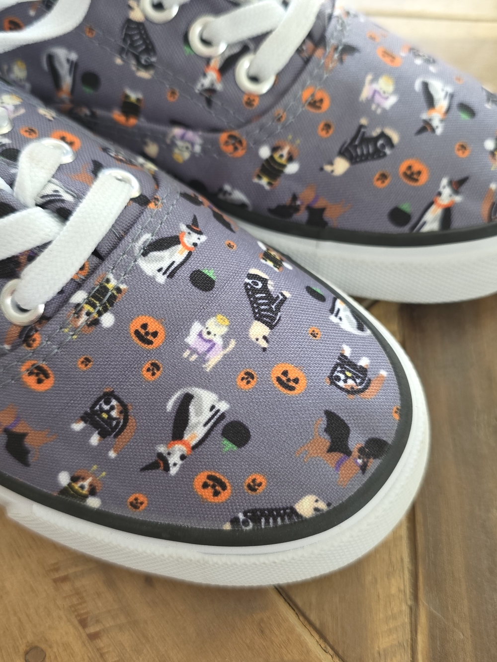 Women's Halloween Pet Sneakers, 8